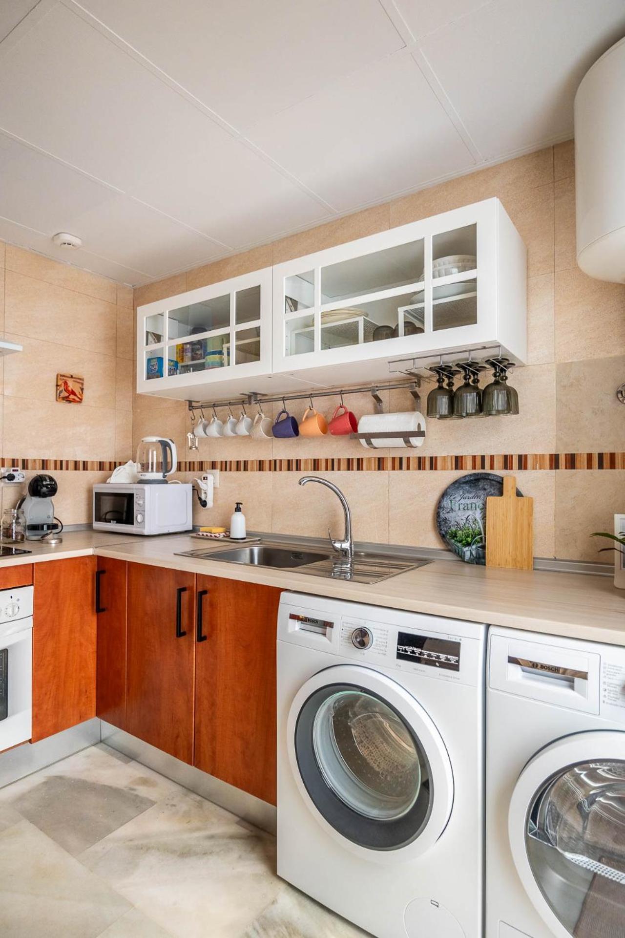 Piso Con Patio Privado Y Parking Nervion Sevilla 외부 사진